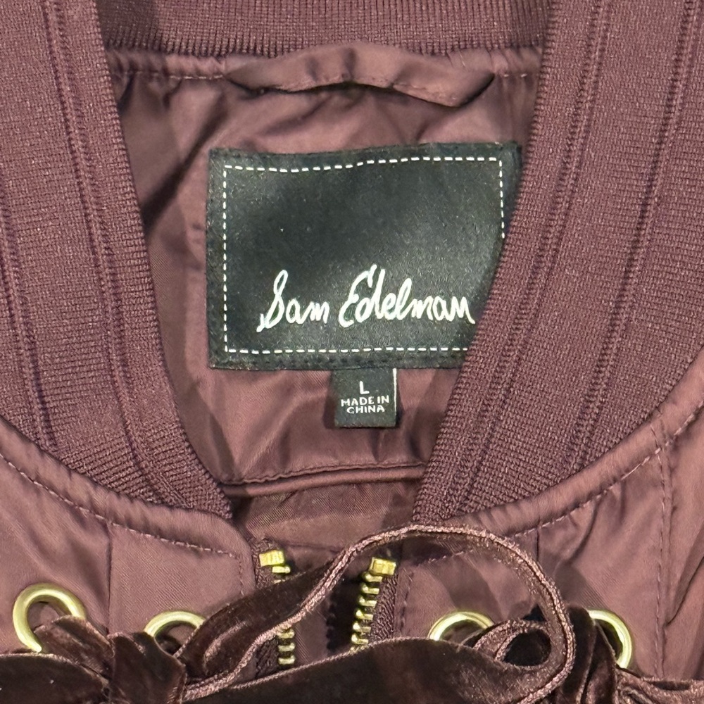 Lace-Up Bomber Jacket - Picture 4 of 5